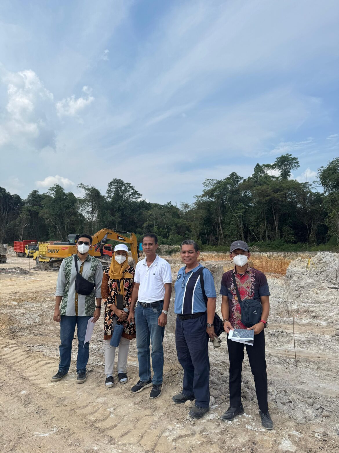 Kantor Pertanahan Kabupaten Bengkayang Laksanakan Peninjauan Lapang PKKPR di Desa Capkala