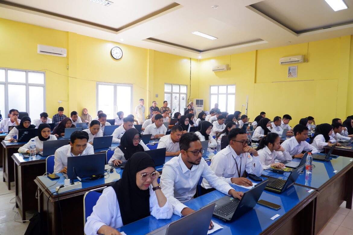 18 Peserta dari Kantor Pertanahan Kabupaten Bengkayang Ikuti Asesmen CPPPK di Singkawang