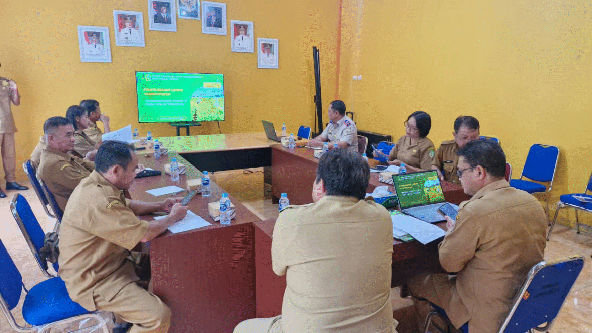 Kantor Pertanahan Bengkayang Hadiri Rapat Pembahasan Penyelesaian Lahan Transmigrasi Paket A