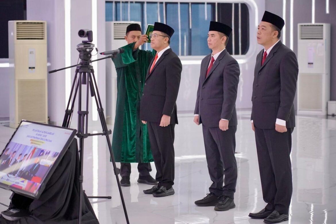 Lantik JPT Pratama Kementerian ATR/BPN, Menteri Nusron: Tour of Duty untuk Cegah Moral Hazard