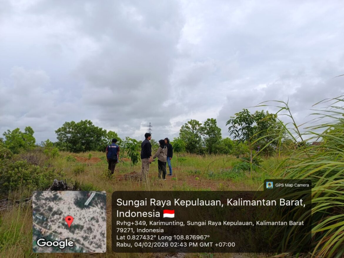 Kantor Pertanahan Kabupaten Bengkayang Laksanakan Pertimbangan Teknis Pertanahan di Desa Karimunting