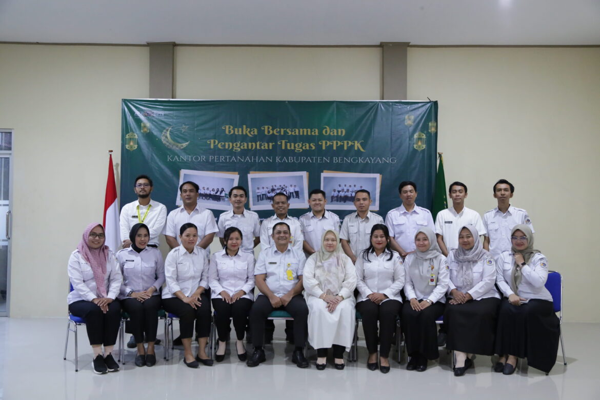 Kantor Pertanahan Bengkayang Gelar Buka Puasa Bersama dan Pengantar Tugas PPPK