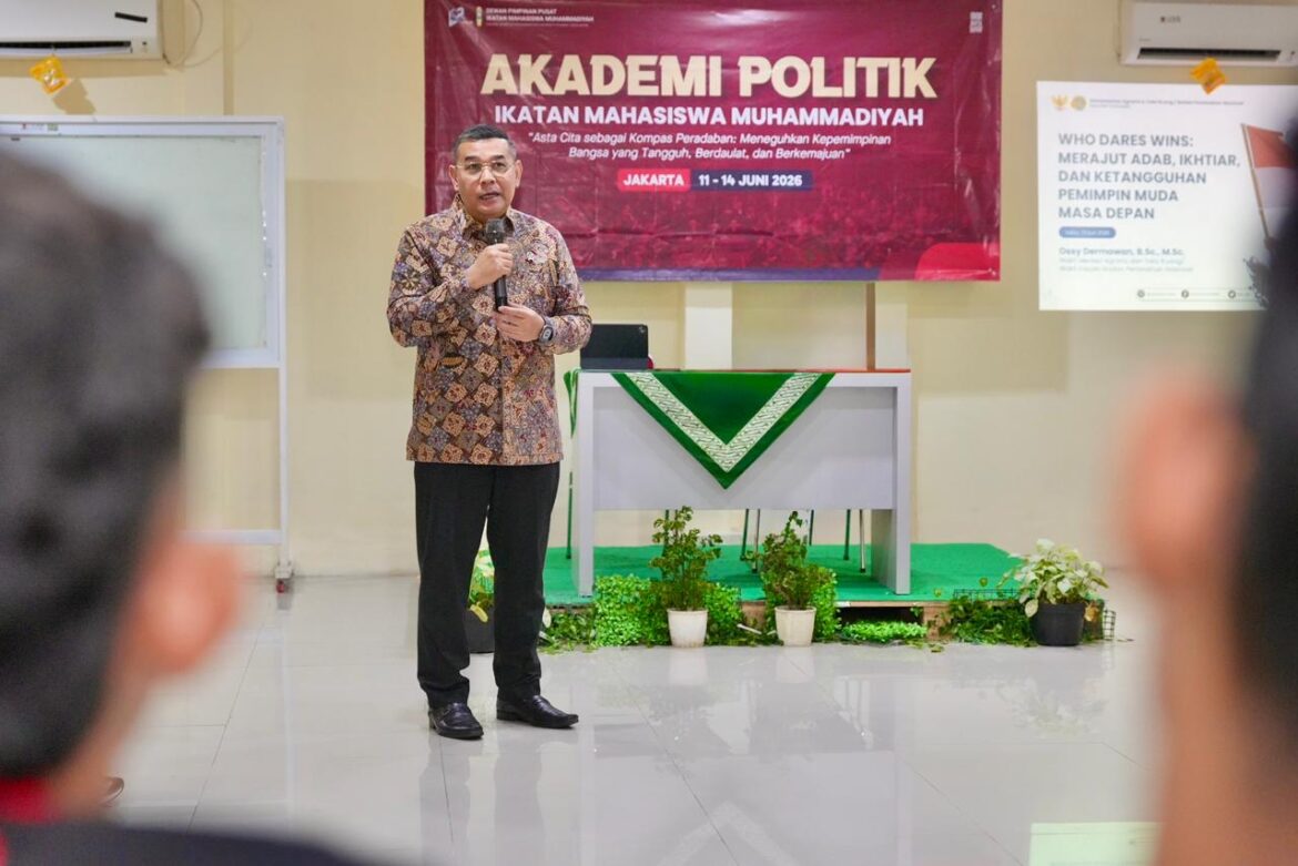 Jadi Pembicara di Akademi Politik UMJ, Wamen ATR/Waka BPN: Pertanahan Berperan Strategis dalam Mendukung Asta Cita Presiden