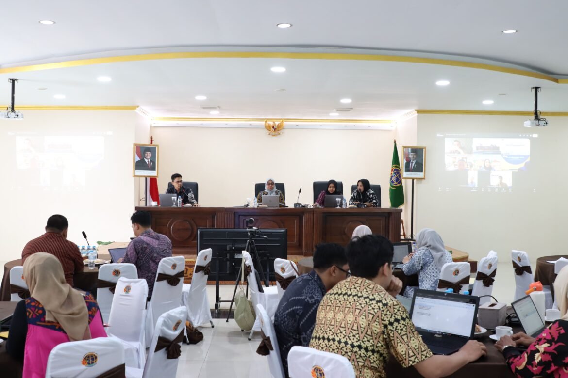 Kantah Bengkayang Ikuti Penyusunan RKA-K/L Pagu Anggaran TA 2027
