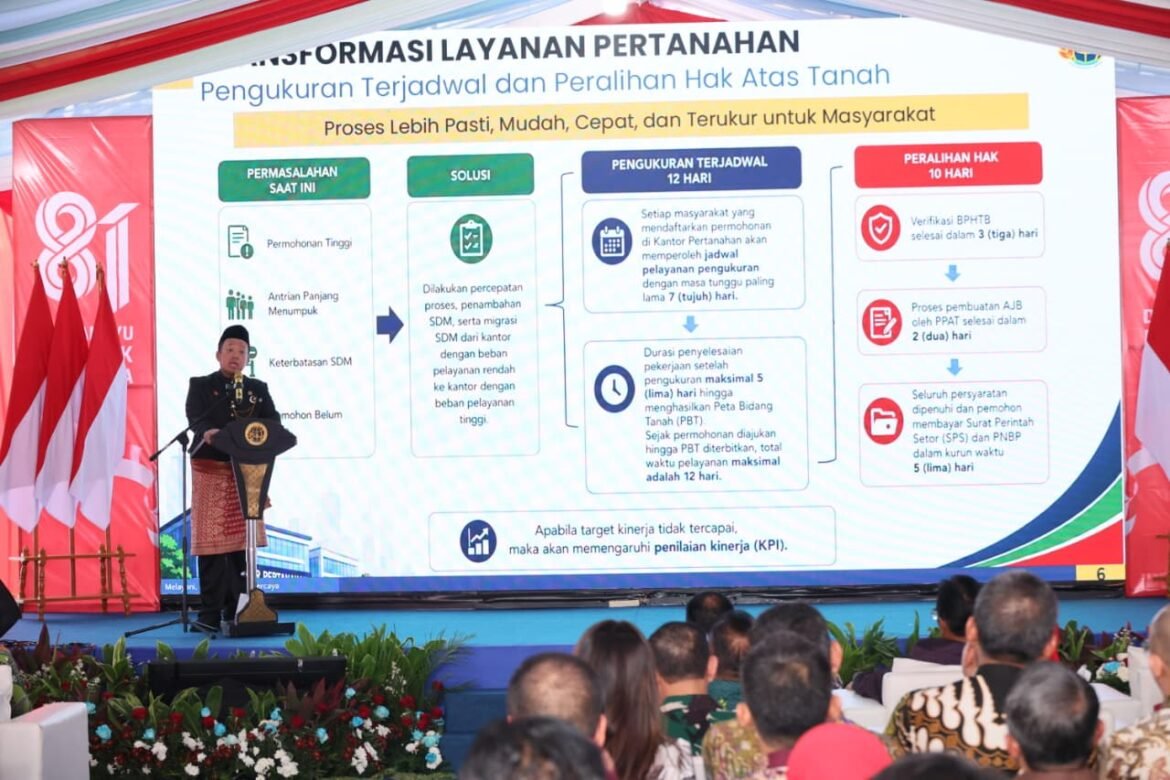 Transformasi Kementerian ATR/BPN, 10 Kantah Mulai Terapkan Sistem Organisasi Berbasis Wilayah untuk Percepat Pelayanan bagi Masyarakat