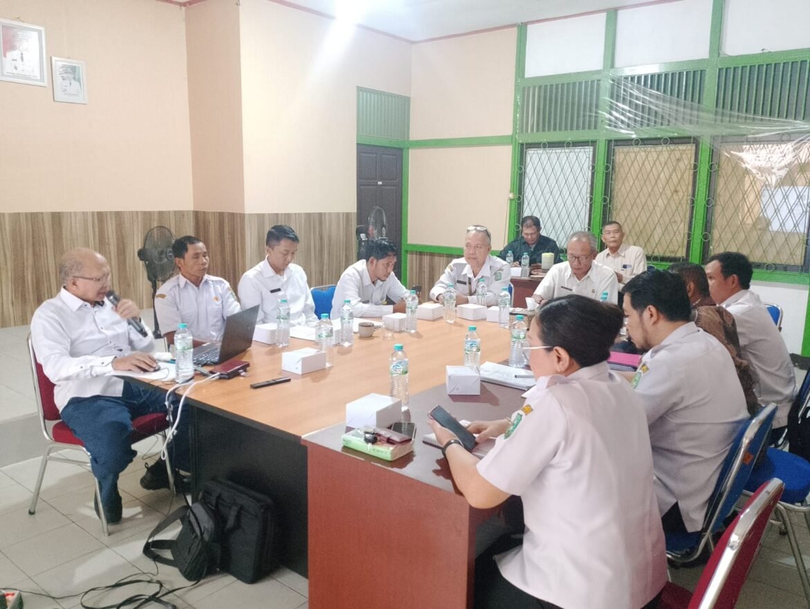 Kantor Pertanahan Kabupaten Bengkayang Ikuti Ekspos Hasil Identifikasi Tanah Transmigrasi